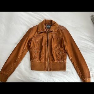 Faux Leather Moto Jacket